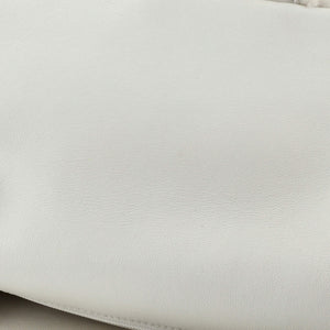 Classic Single Flap Bag Pearl Embellished Shearling Jumbo