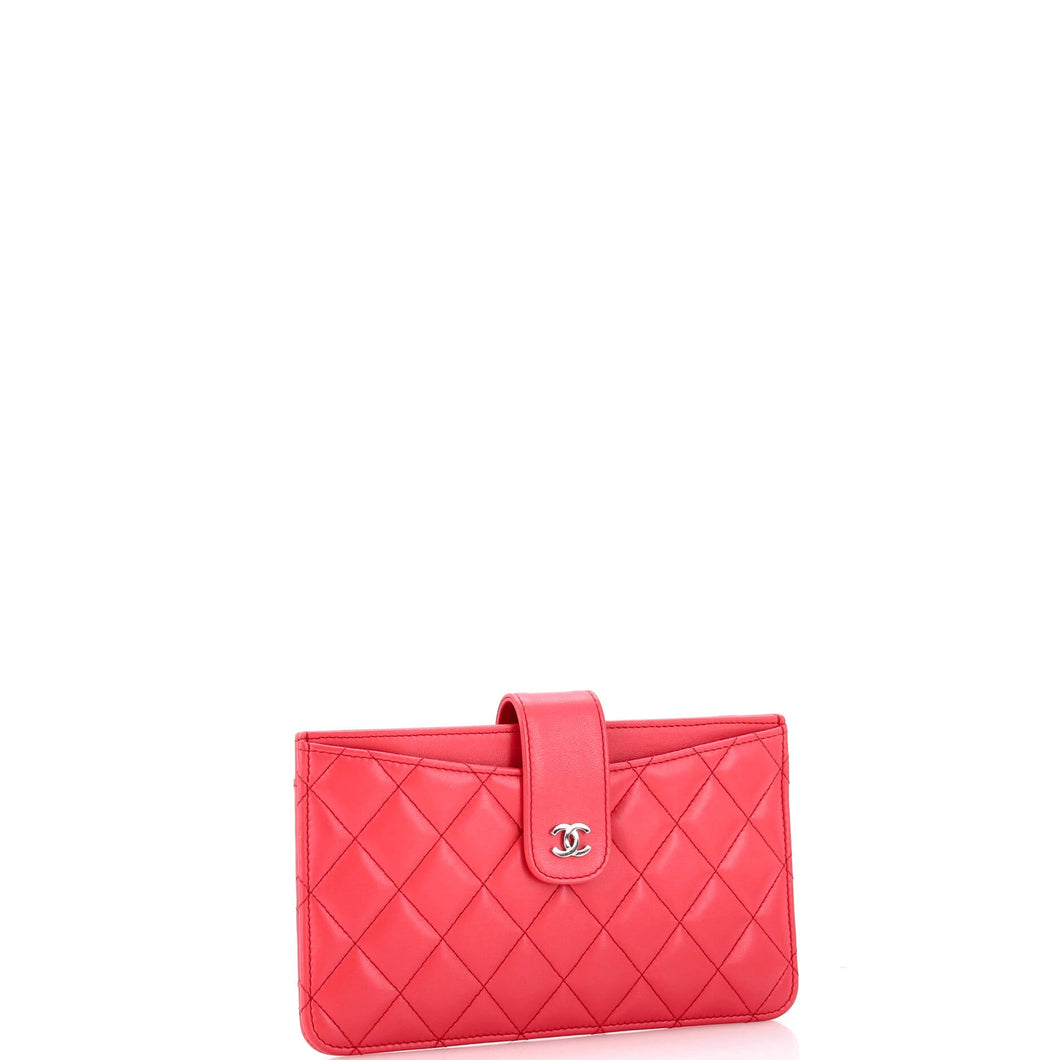 Classic Strap Pouch Quilted Lambskin