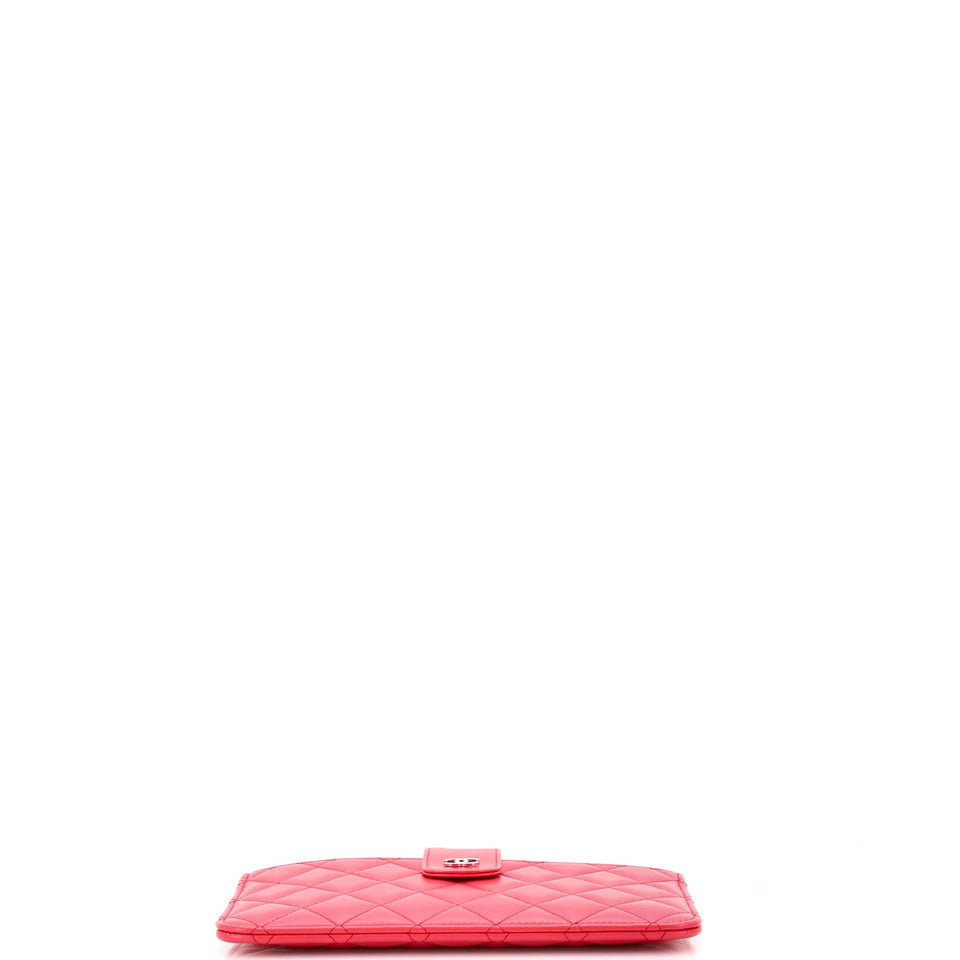 Classic Strap Pouch Quilted Lambskin