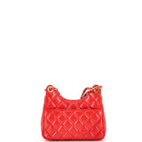 Wavy CC Hobo Quilted Crumpled Calfskin Small