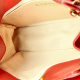 Wavy CC Hobo Quilted Crumpled Calfskin Small
