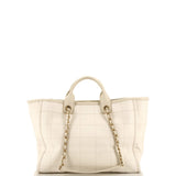 Deauville NM Tote Square Stitched Canvas Medium