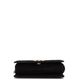 CC Chain Full Flap Bag Quilted Suede with Faux Pearls and Crystals