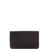 Timeless CC Wallet Caviar Long