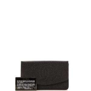 Timeless CC Wallet Caviar Long