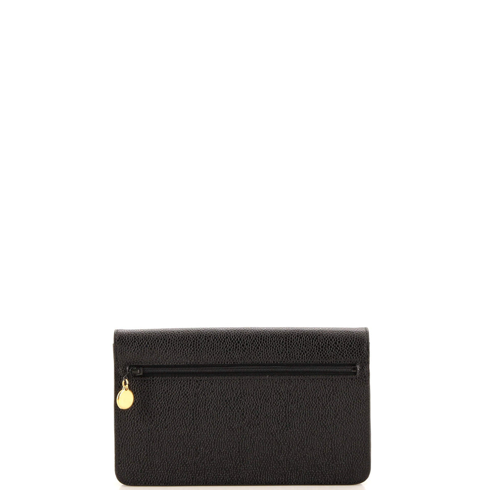 Timeless CC Wallet Caviar Long