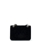 Double You CC Flap Bag Quilted Velvet Mini