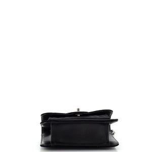 Double You CC Flap Bag Quilted Velvet Mini