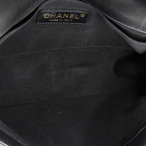 Crest Boy Flap Bag Quilted Lambskin Old Medium