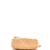19 Flap Bag Quilted Leather Maxi