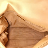 19 Flap Bag Quilted Leather Maxi