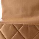 19 Flap Bag Quilted Leather Maxi