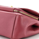 Business Affinity Flap Bag Quilted Caviar Large