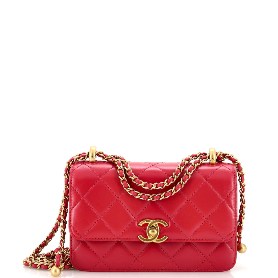 Perfect Fit Flap Bag Quilted Calfskin Mini