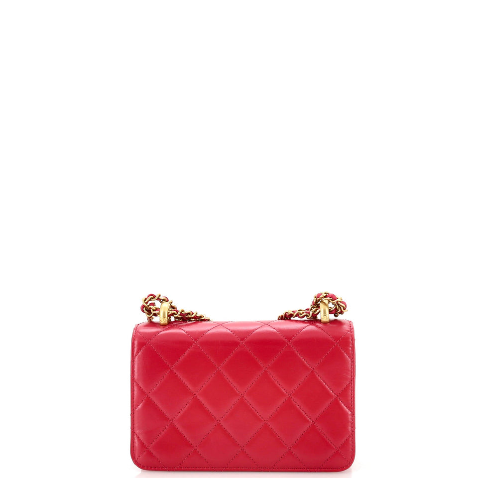 Perfect Fit Flap Bag Quilted Calfskin Mini