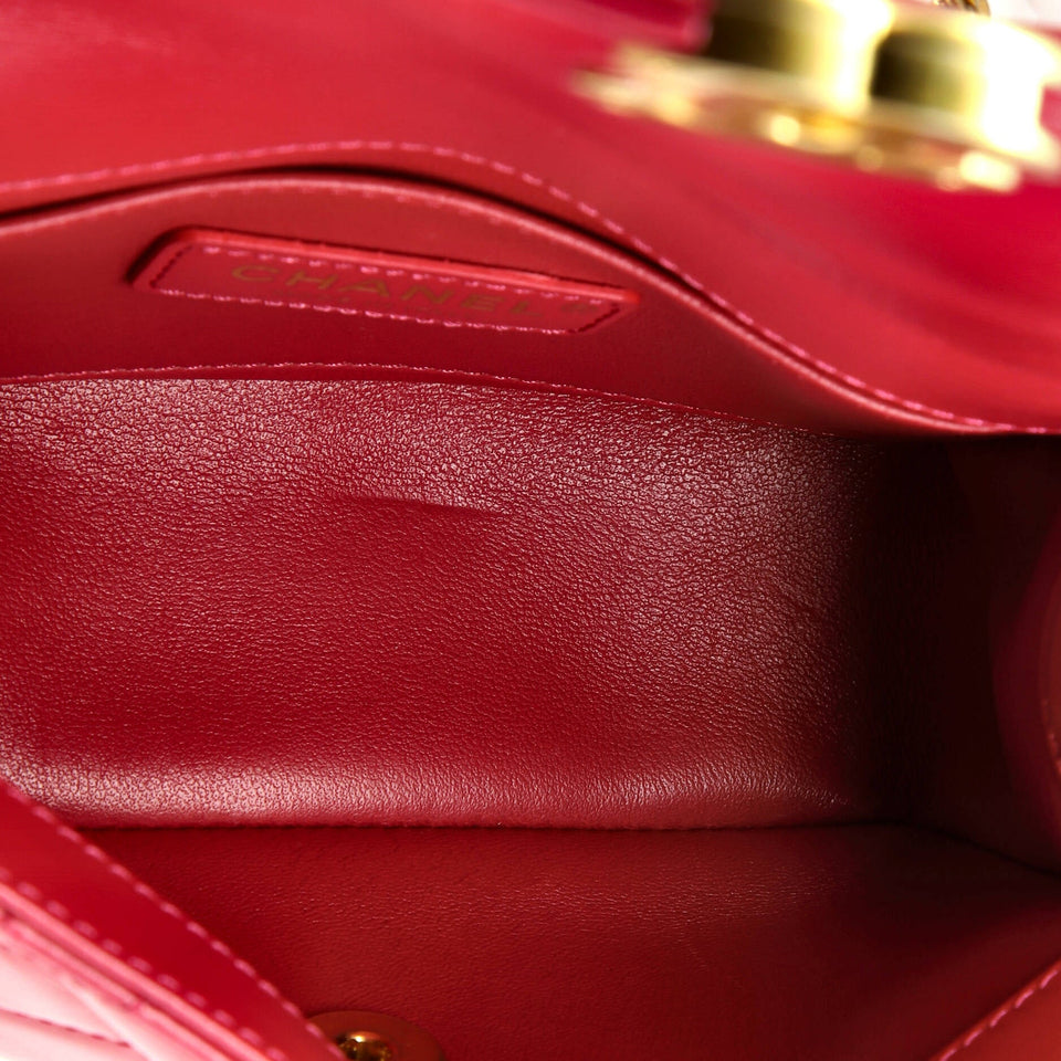 Perfect Fit Flap Bag Quilted Calfskin Mini