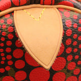 LOUIS VUITTON Monogram Dot Infinity Speedy 30 Kusama Red M40693 LV Auth 28653A
