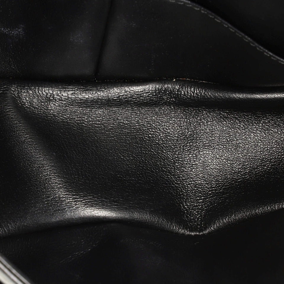 So Black Reissue 2.55 Flap Bag Chevron Aged Calfskin 225