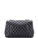 Mademoiselle Chic Flap Bag Quilted Lambskin Jumbo