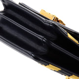 Paris-New York North South Boy Flap Bag Striped Lambskin Small