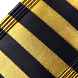 Paris-New York North South Boy Flap Bag Striped Lambskin Small