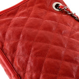 French Riviera Flap Bag Quilted Caviar Medium