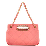 A Real Catch Flap Bag Quilted Lambskin Medium