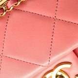 A Real Catch Flap Bag Quilted Lambskin Medium