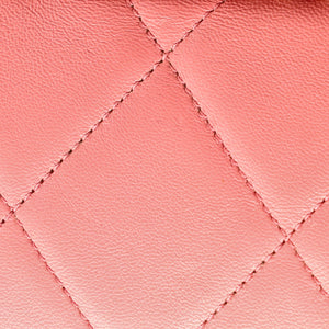 A Real Catch Flap Bag Quilted Lambskin Medium