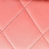 A Real Catch Flap Bag Quilted Lambskin Medium
