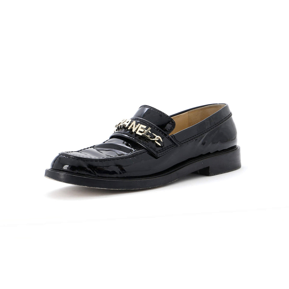 Women's Logo Loafers Patent