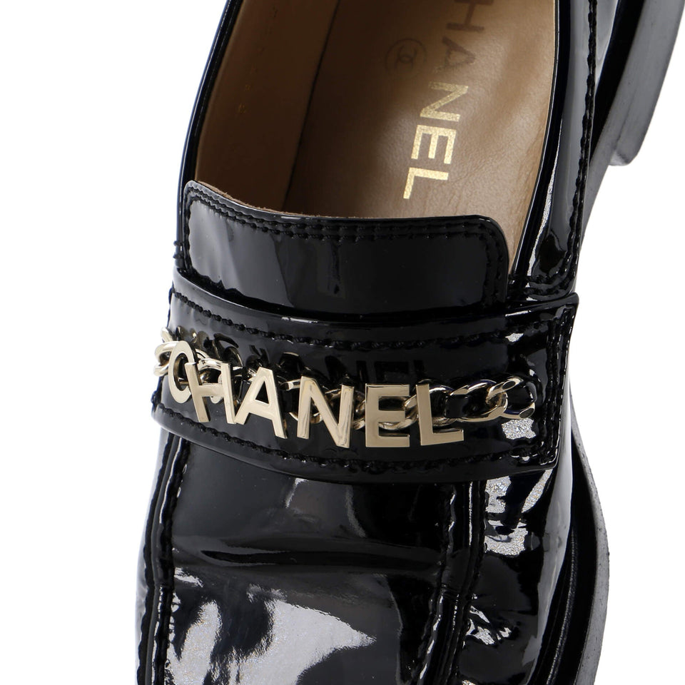 Women's Logo Loafers Patent