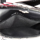 CC Double Chain Waist Bag Quilted Patent Mini