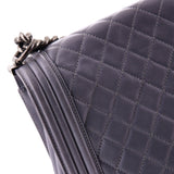 Boy Flap Bag Quilted Calfskin Large