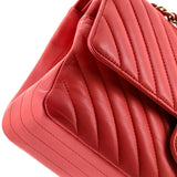 Classic Double Flap Bag Chevron Lambskin Medium
