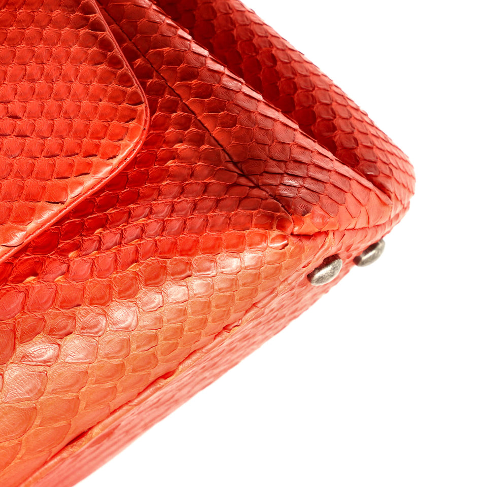 Coco Top Handle Bag Python Mini