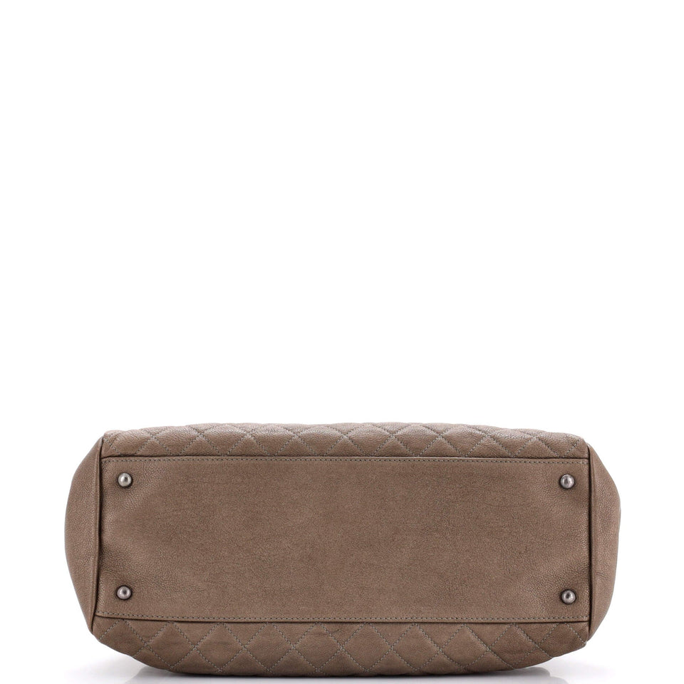 Just Mademoiselle Bag Quilted Caviar Large