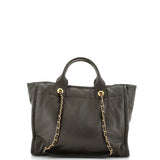 Deauville NM Tote Embossed Calfskin Small