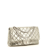 Reissue 2.55 Flap Bag Quilted Metallic Aged Calfskin 227