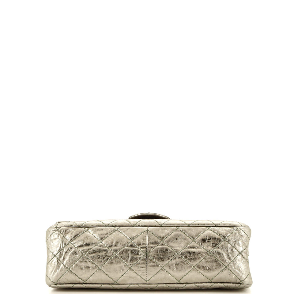 Reissue 2.55 Flap Bag Quilted Metallic Aged Calfskin 227