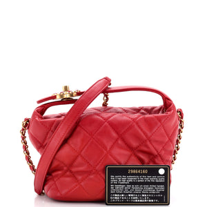 Perfect Meeting Hobo Quilted Lambskin Small