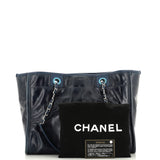 Deauville Tote Glazed Calfskin Small
