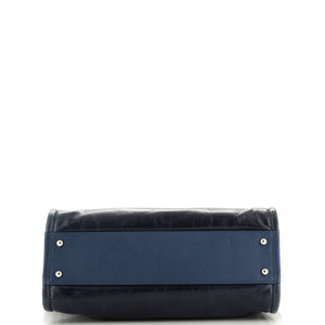 Deauville Tote Glazed Calfskin Small