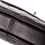 Trendy CC Top Handle Bag Quilted Lambskin Medium
