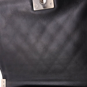 Boy Flap Bag Quilted Perforated Lambskin New Medium