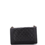Boy Flap Bag Quilted Perforated Lambskin New Medium