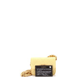 Melody Flap Card Holder on Chain Quilted Caviar