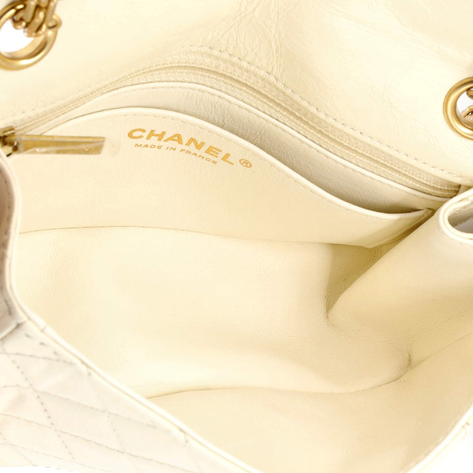 Reissue 2.55 Flap Bag Quilted Aged Calfskin Mini