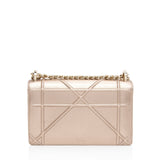 Dior Metallic Calfskin Diorama Medium Shoulder Bag
