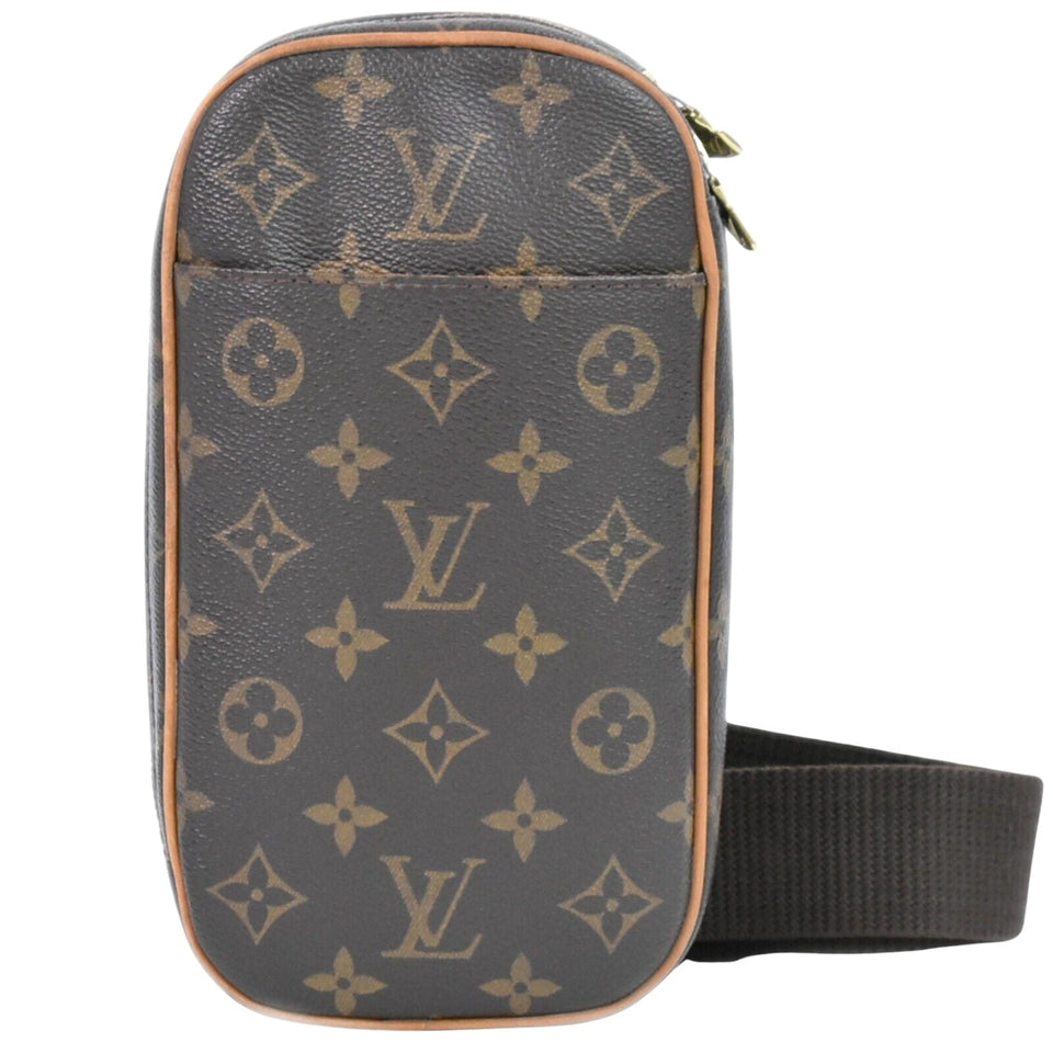 Louis Vuitton Gange  Canvas Clutch Bag